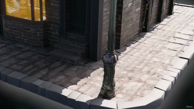 Stylized 3D Environments with Blender 4 Geometry Nodes – Screenshot 4