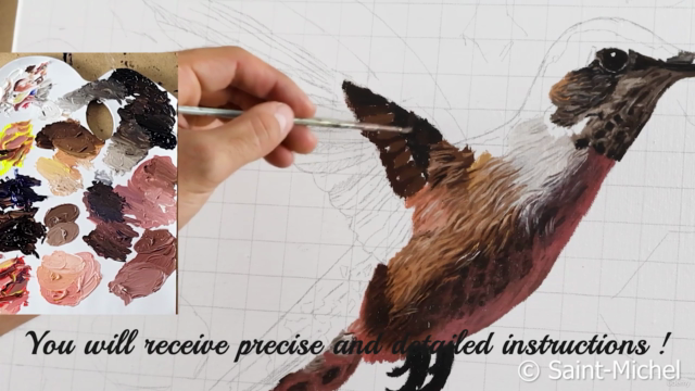How to paint a hummingbird – Screenshot 3