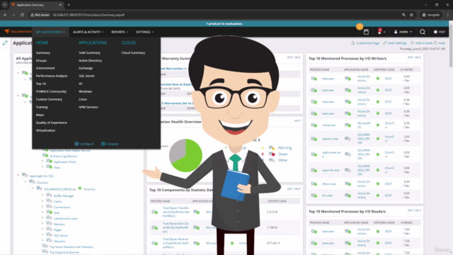 Getting Started: SolarWinds Server and Application Monitor – Screenshot 2