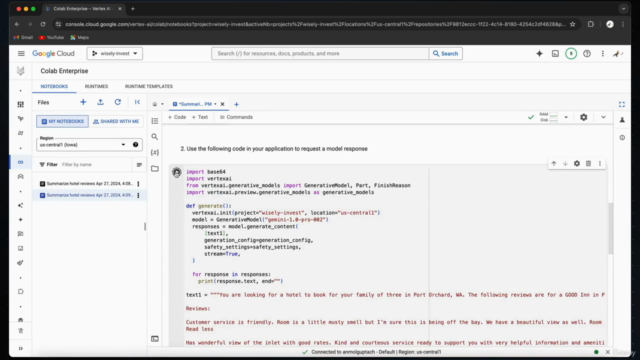 Masterclass on Google AI: Gemini, Vertex AI, AI Studio – Screenshot 4