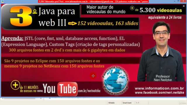 Java para Web III - JTSL, EL e Custom Tags – Screenshot 1