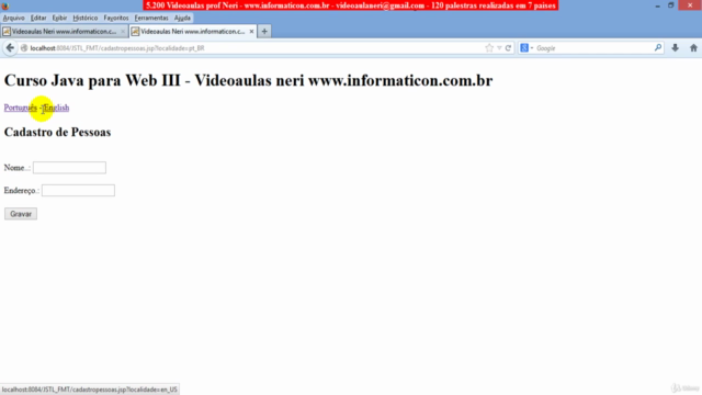 Java para Web III - JTSL, EL e Custom Tags – Screenshot 2