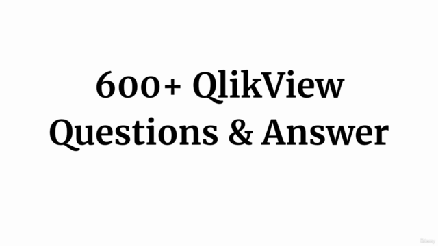 QlikView Interview Questions Practice Test – Screenshot 4