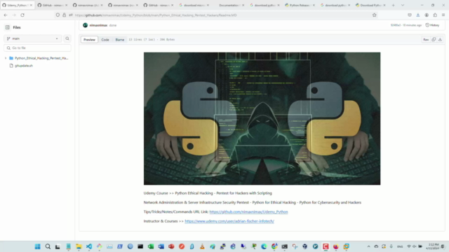 Python Ethical Hacking Pentest for Hackers Scripting Basics - Screenshot_01