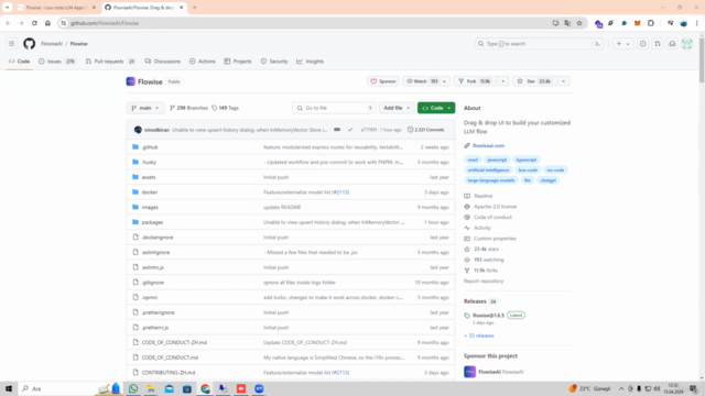 Flowise ile Akışkan Veri Yönetimi Yapay Zeka Destekli - Screenshot_01