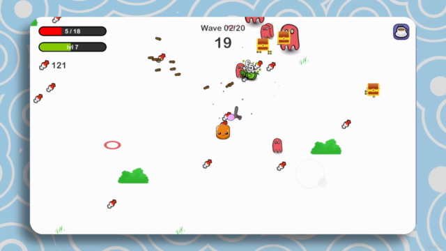 Unity 2D Game - Kawaii Survivor - The Coolest Roguelike Ever – Screenshot 1