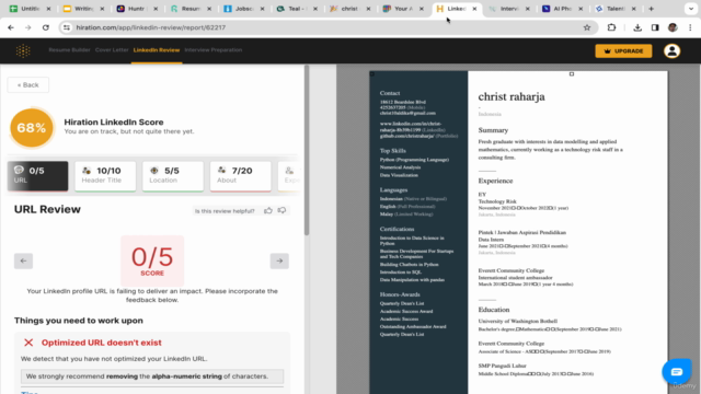 Writing Resume & Practicing Job Interview with AI – Screenshot 3