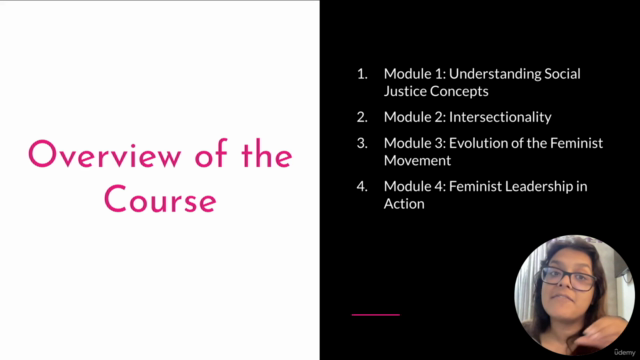 Social Justice and Feminist Leadership – Screenshot 4