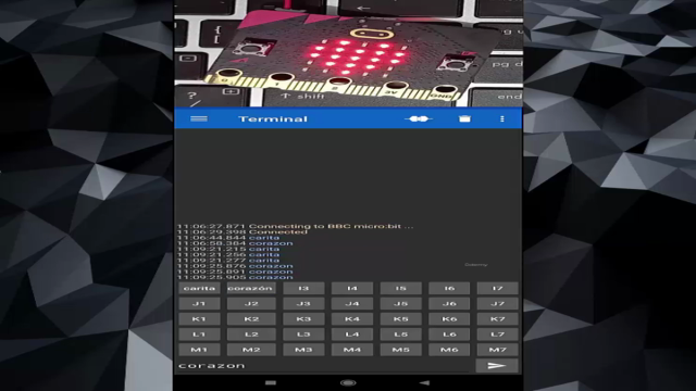 BBC micro:bit control por Smartphone vía Bluetooth – Screenshot 4
