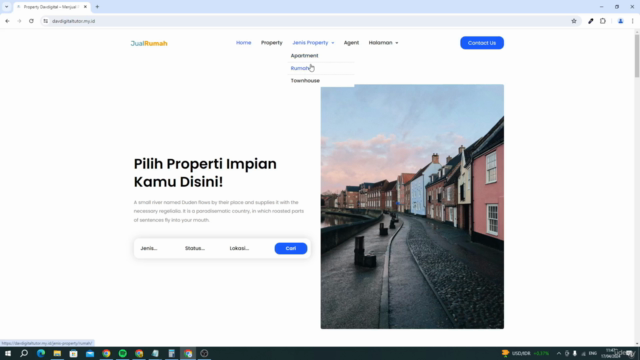 Kursus Membuat Website Property Menggunakan Wordpress – Screenshot 2