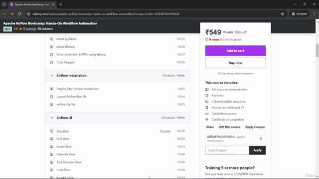 Apache Airflow Bootcamp: Hands-On Workflow Automation – Screenshot 1