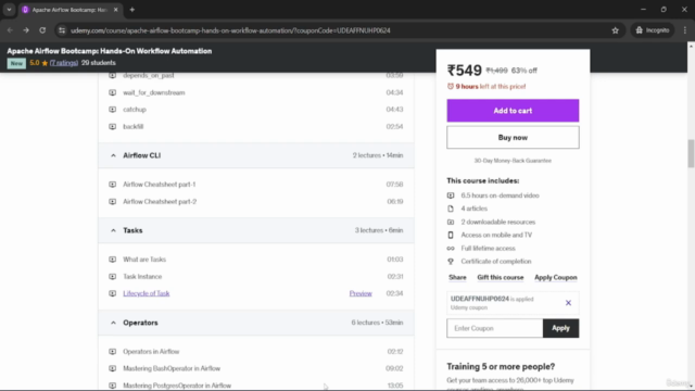 Apache Airflow Bootcamp: Hands-On Workflow Automation – Screenshot 2