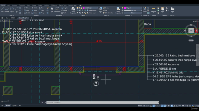 El Hesabı ve SAP2000 ile Sıfırdan Betonarme Statik Proje – Screenshot 4