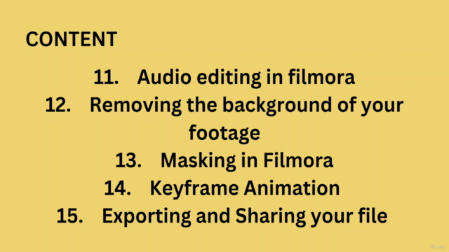 Master Filmora: Editing, Motion Graphics, and Color Grading – Screenshot 4