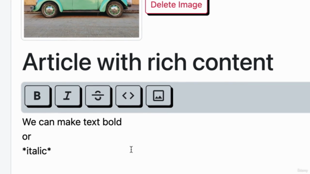 Portfolio Project: Blogging App with SolidJS – Screenshot 3
