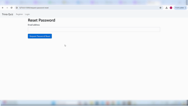 Mastering Flask: Building a Secure Trivia Quiz Application – Screenshot 4