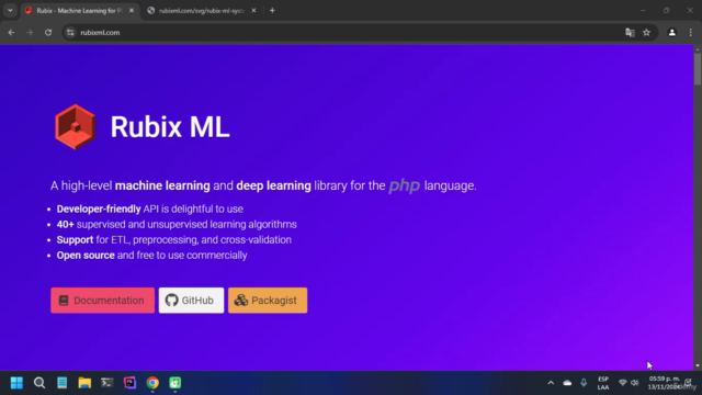 Machine Learning y Deep Learning con PHP – Screenshot 1