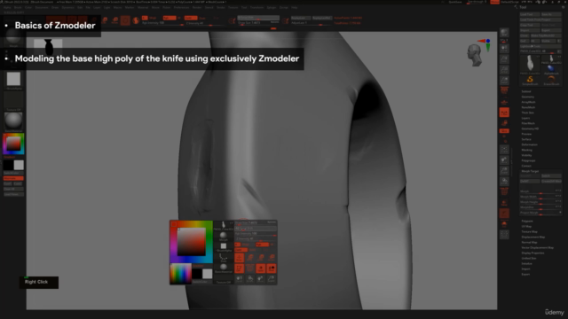 Creating a stylized prop using Zbrush & Substance Painter – Screenshot 1