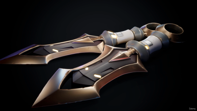 Creating a stylized prop using Zbrush & Substance Painter – Screenshot 4