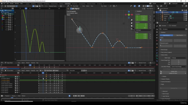 Animação para Jogos + Export para Unreal 5 - Blender 4.0 – Screenshot 3