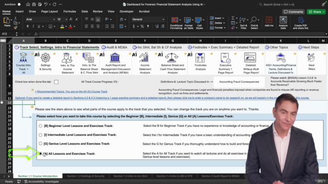 Forensic Financial Statement Analysis Using AI – Screenshot 3