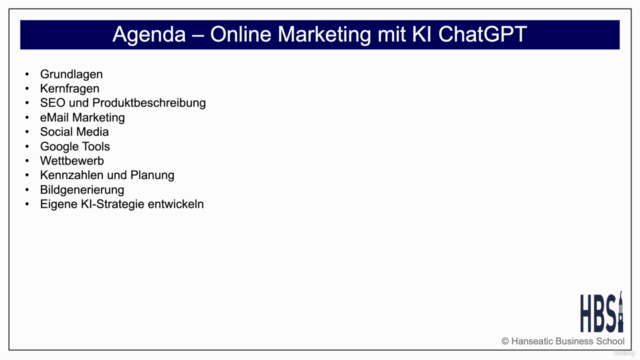 Online Marketing mit ChatGPT – Screenshot 1
