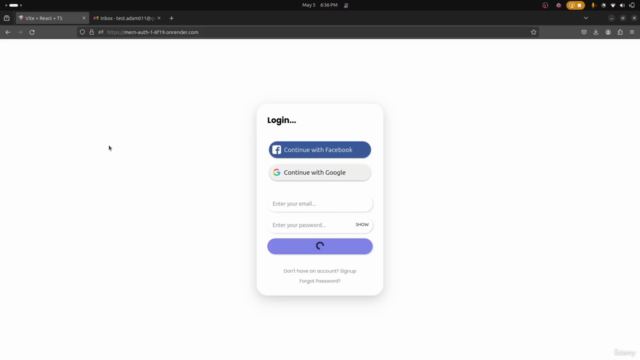 MERN Stack Bootcamp 2025: Build 2 Real Projects-Clean Code – Screenshot 2