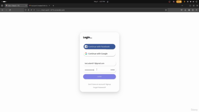 MERN Stack Bootcamp 2025: Build 2 Real Projects-Clean Code – Screenshot 3