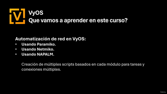 VyOS: Network Automation con Python – Screenshot 2