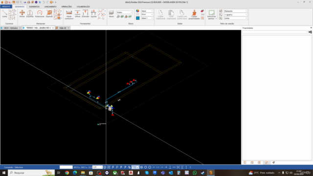 Qi builder para (Piscina + 3D Revit) – Screenshot 1