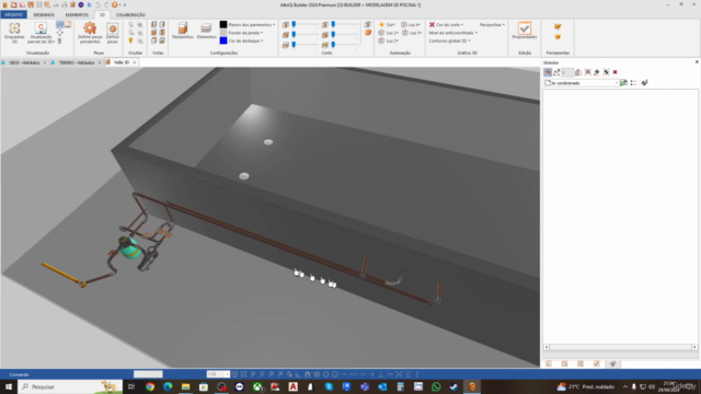 Qi builder para (Piscina + 3D Revit) – Screenshot 4
