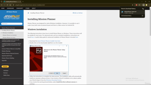 Mission Planner Simulation Basics – Screenshot 3