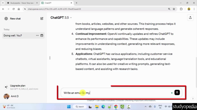 ChatGPT Masterclass – Screenshot 1