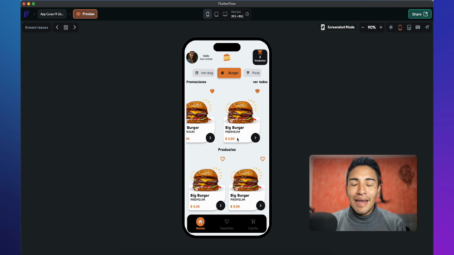 UX - UI FlutterFlow - Tienda Virtual – Screenshot 4