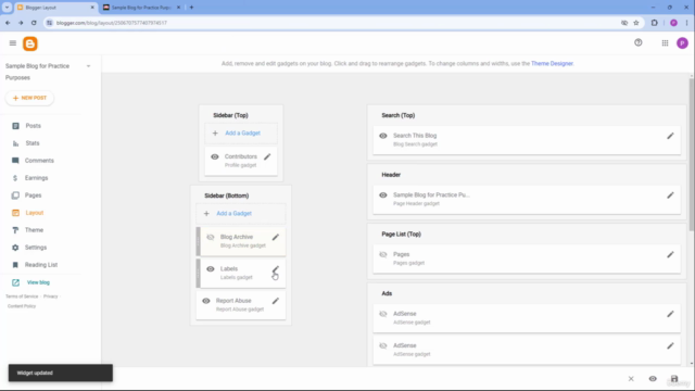 Learning Blogger from Scratch – Screenshot 2
