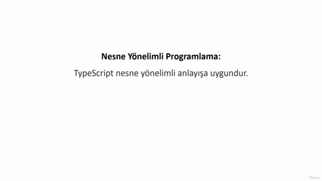 Her Yönüyle TypeScript Eğitimi – Screenshot 4