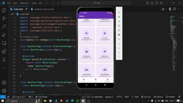 Flutter Rest API BootCamp: Build 3 Real World Apps -[ 2025 ] – Screenshot 3