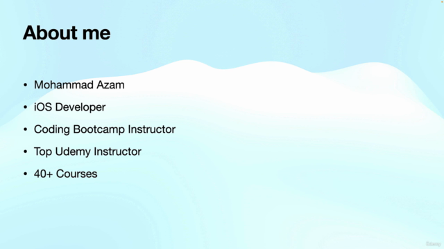 The Ultimate 70+ Hours iOS Development Bootcamp – Screenshot 1