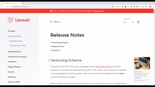 Laravel 11 Updates - The Complete Guide (Arabic) – Screenshot 1