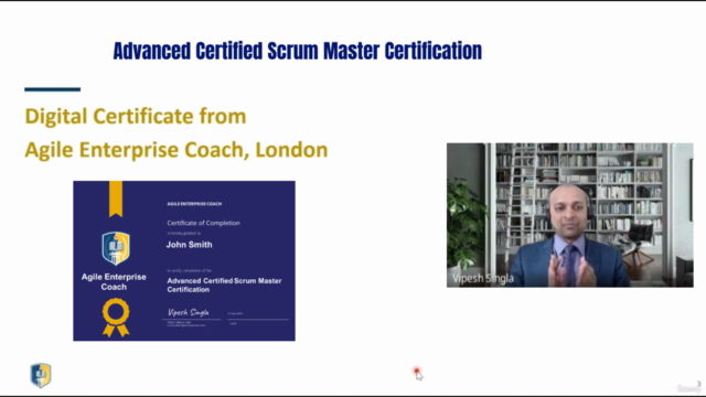 Scrum Master Certification – Screenshot 1
