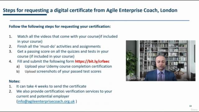 Scrum Master Certification – Screenshot 2
