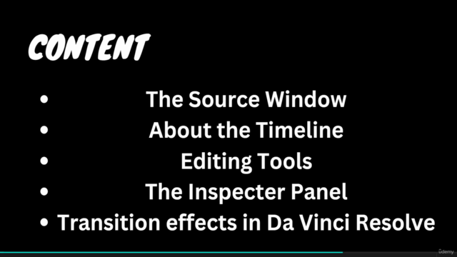 The Complete Da Vinci Resolve Course: Beginner to Filmmaker – Screenshot 2