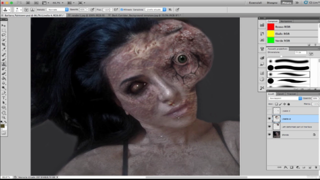 Concepting a Horror Illustration in Photoshop – Screenshot 4