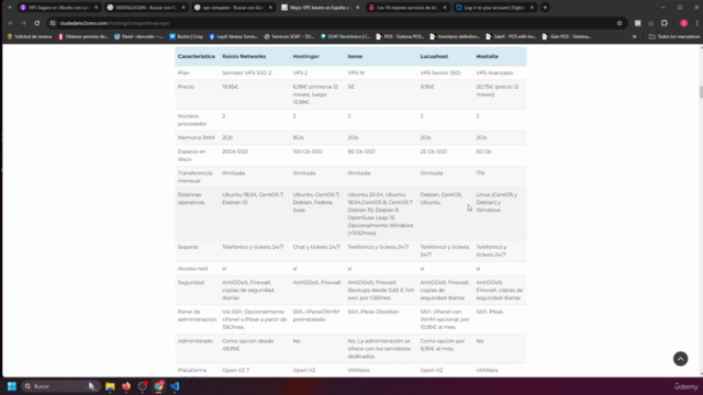 Configura un VPS DigitalOcean con Ubuntu de 0 a 100 – Screenshot 3