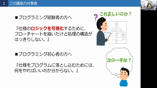 プログラムロジック設計講座 – Screenshot 2