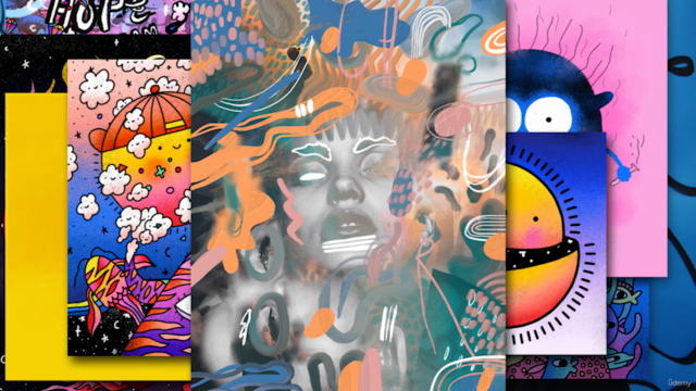 Learn How I Create & Work With Texture in Procreate – Screenshot 1