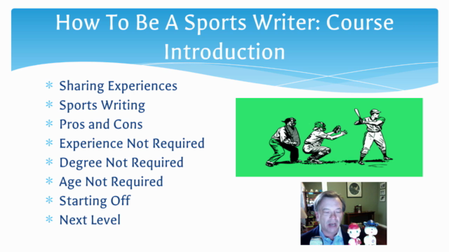 Start A New Career By Being A Part-Time Sports Writer – Screenshot 2