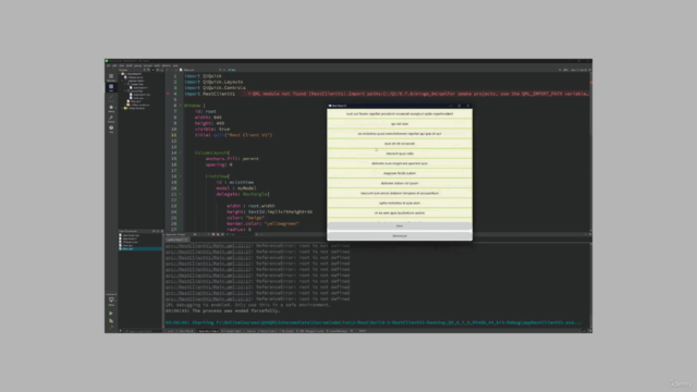 Qt6 and QML Intermediate: Interfacing to C++ – Screenshot 1