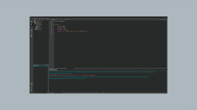 Qt6 and QML Advanced: Interfacing to C++ – Screenshot 4