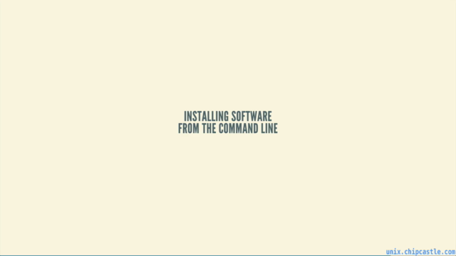 Learning the UNIX Command Line on OS X – Screenshot 4